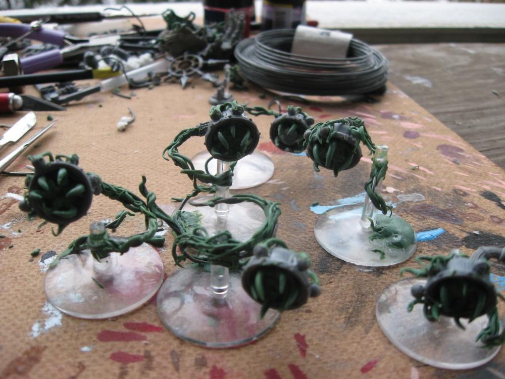 Chaos Daemons Conversion Daemons Screamers Tzeentch Screamers Conversions Wip Ii Gallery 8452